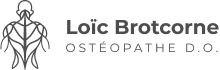 Logo ostéopathe Loïc Brotcorne Molenbeek